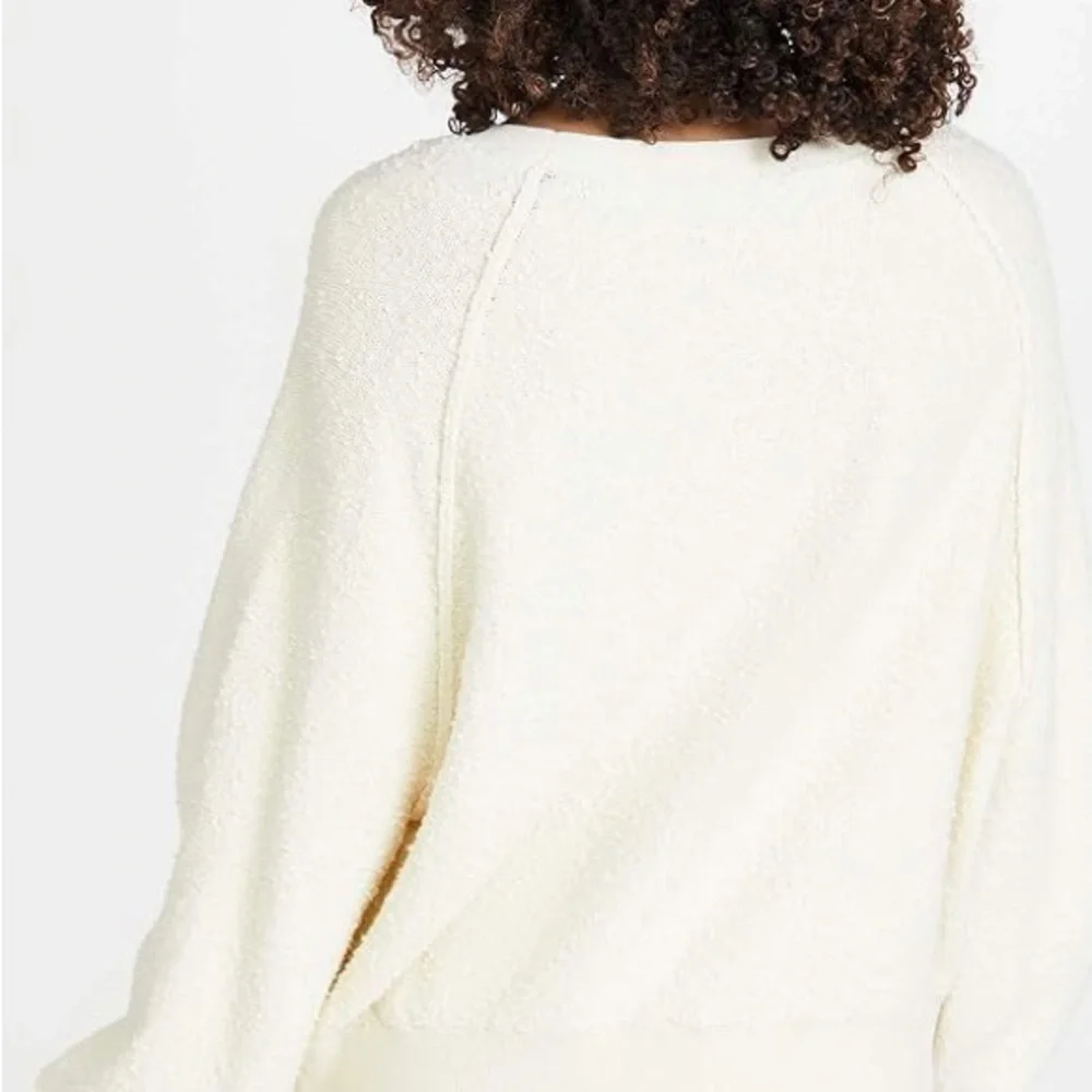 FREE PEOPLE Found My Friend Pullover Sweater Cream